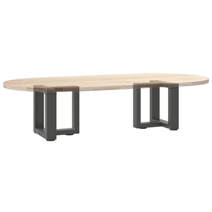 Anthracite Steel T-Shaped Coffee Table Legs 2pcs (30-31cm)