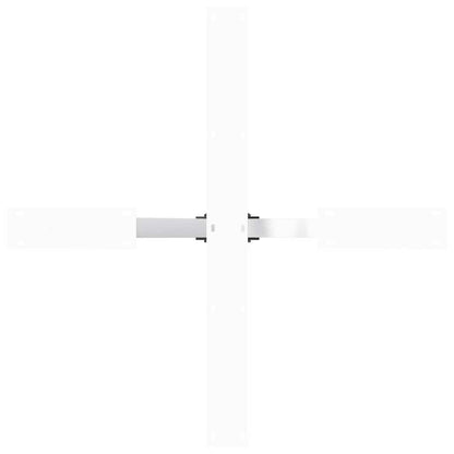 Dining Table Leg Spider Shape White 85x85x(72-73) cm Steel
