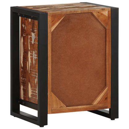 Multicolor Solid Mango Wood Bedside Cabinets - Set of 2