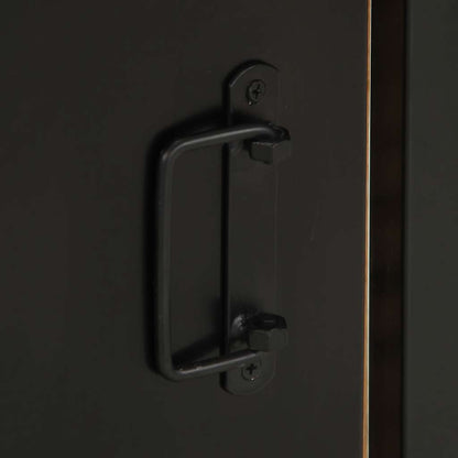 Solid Mango Wood Bedside Cabinet 40x30x51 cm - Rustic Style