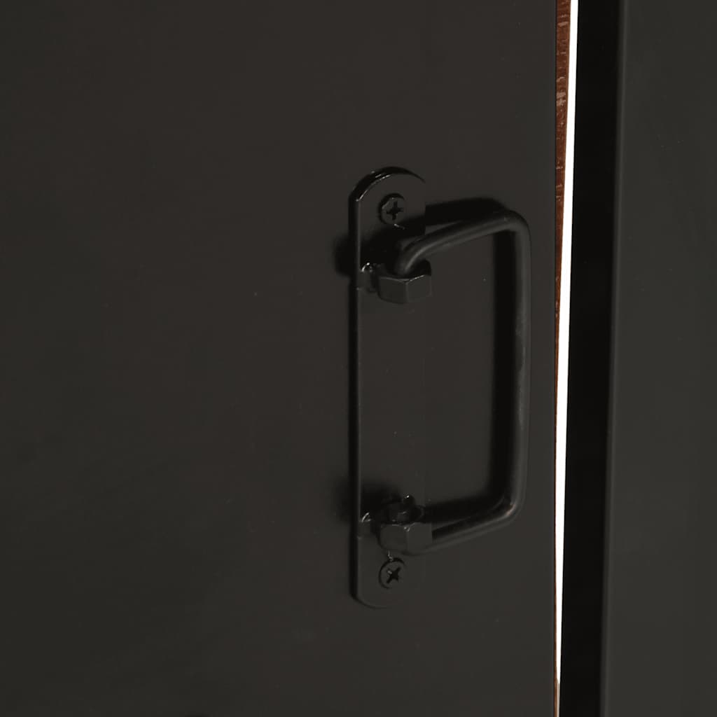 Multicolour Reclaimed Solid Wood Bedside Cabinet 40x30x51 cm