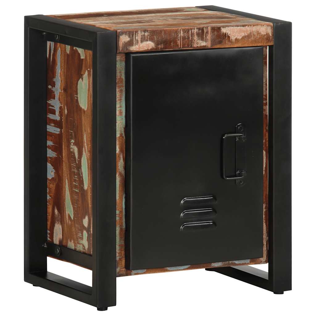 Multicolor Solid Mango Wood Bedside Cabinets - Set of 2