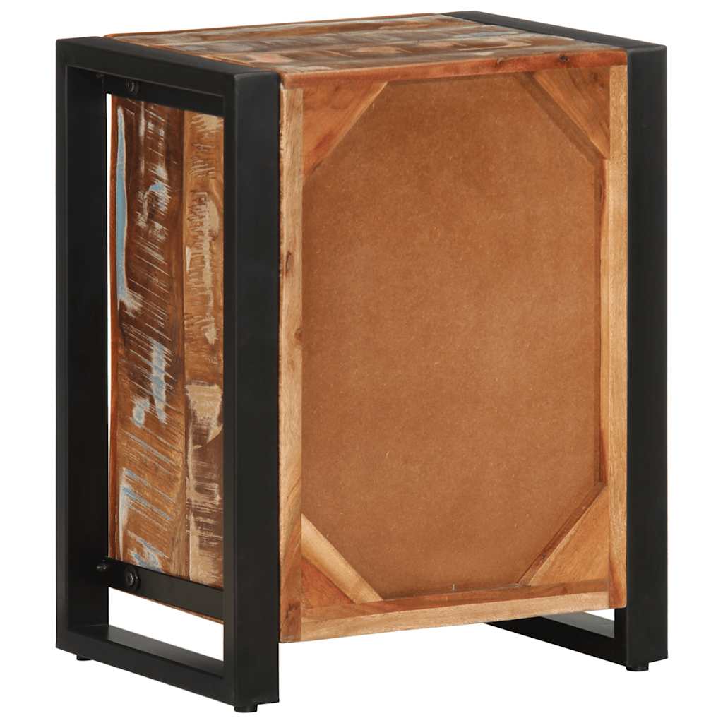 Multicolor Solid Mango Wood Bedside Cabinets - Set of 2