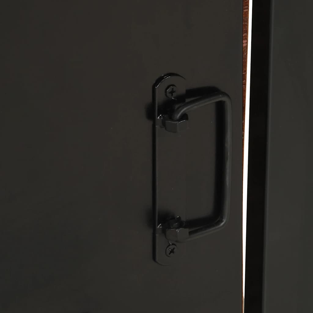 Multicolor Solid Mango Wood Bedside Cabinets - Set of 2