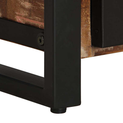 Multicolor Solid Mango Wood Bedside Cabinets - Set of 2