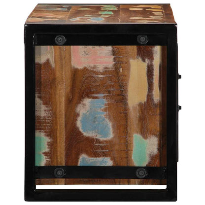 TV Cabinet 80x30x35 cm Solid Wood Reclaimed