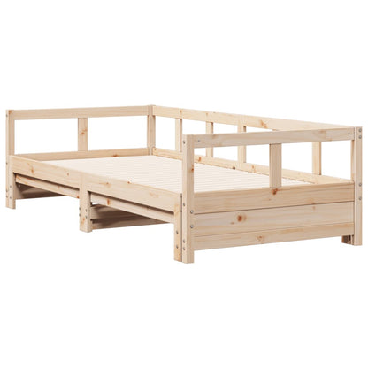 Solid Pine 90x190 cm Daybed Frame – No Mattress Included