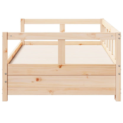 Solid Pine 90x190 cm Daybed Frame – No Mattress Included