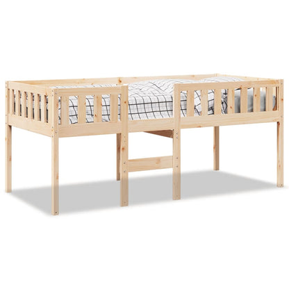 Solid Pine Wood Children's Bed 80x200 cm - Frame Only