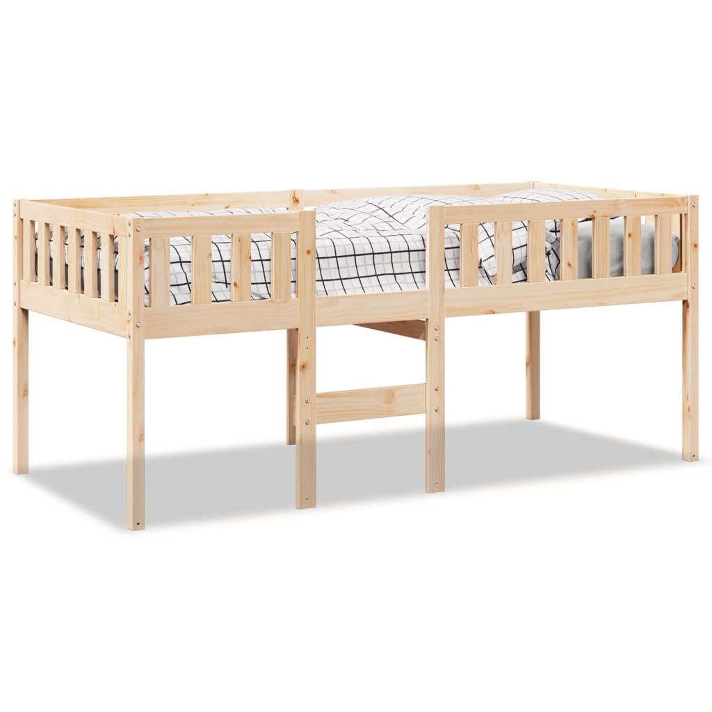 Solid Pine Children's Bed 90x200 cm - No Mattress Included