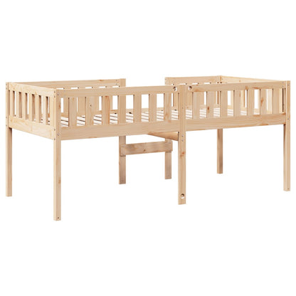 Solid Pine Children's Bed 90x200 cm - No Mattress Included