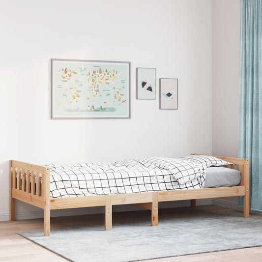 Solid Pine Children's Bed 80x200 cm - Without Mattress