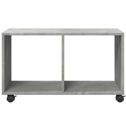 Concrete Grey Rolling Cabinet 72x33x42.5 cm - Engineered Wood