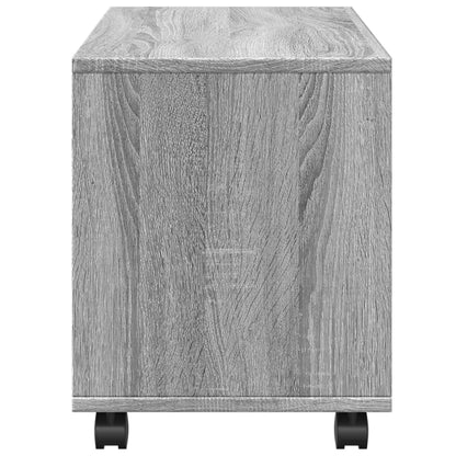 Grey Sonoma Engineered Wood Rolling Cabinet 72x33x42.5 cm