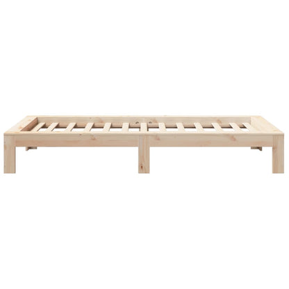 Solid Pine Wood Bed Frame 100x200 cm – No Mattress Included