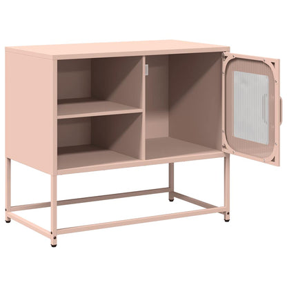 TV Cabinet Pink 68x39x60.5 cm Steel