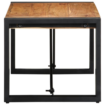 Coffee Table 80x40x35 cm Solid Wood Acacia
