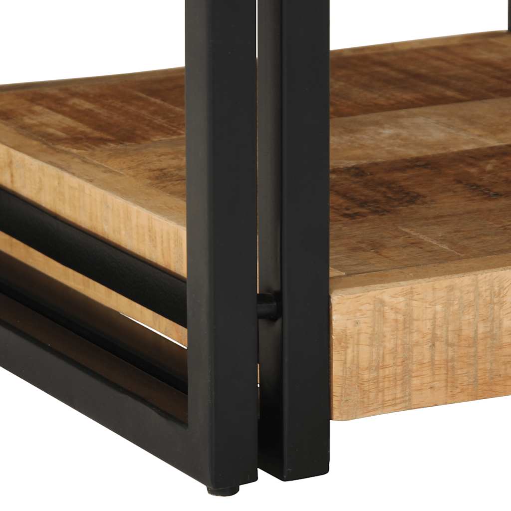 Solid Mango Wood Bedside Cabinets Set - 40x40x50 cm (2 pcs)