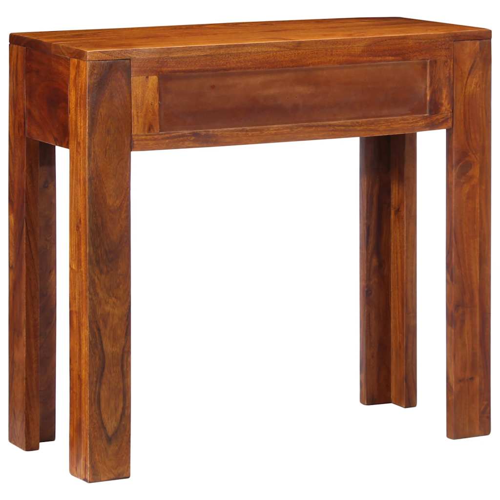 Solid Wood Acacia Console Table 80x35x75 cm - Elegant & Durable