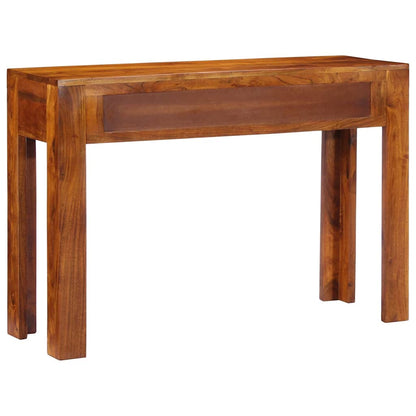 Solid Acacia Wood Console Table 110x35x75 cm - Elegant Design