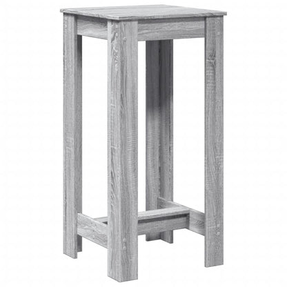 Grey Sonoma Bar Table, 51x50x103.5 cm, Engineered Wood