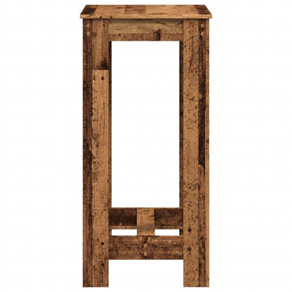 Rustic Bar Table, Engineered Wood, 51x50x103.5 cm