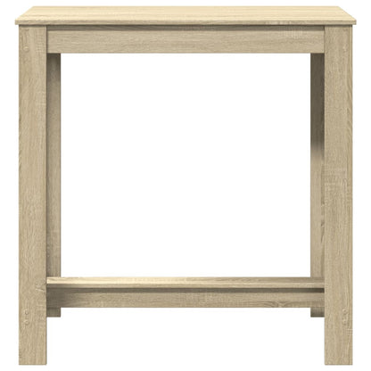 Sonoma Oak Bar Table - Engineered Wood, 102x50x103.5 cm