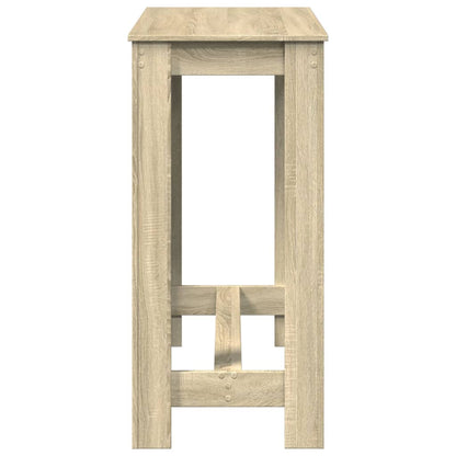 Sonoma Oak Bar Table - Engineered Wood, 102x50x103.5 cm