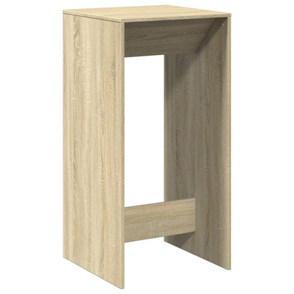 Sonoma Oak Bar Table 51x50x103.5 cm - Engineered Wood Elegance