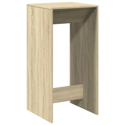 Sonoma Oak Bar Table 51x50x103.5 cm - Engineered Wood Elegance