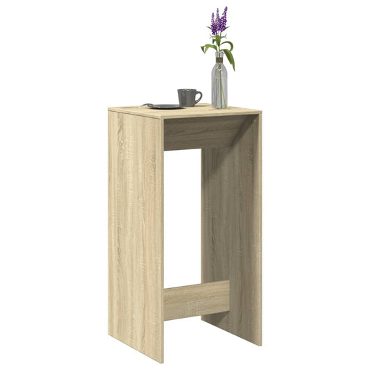 Sonoma Oak Bar Table 51x50x103.5 cm - Engineered Wood Elegance