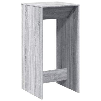 Grey Sonoma Bar Table, Engineered Wood, 51x50x103.5 cm