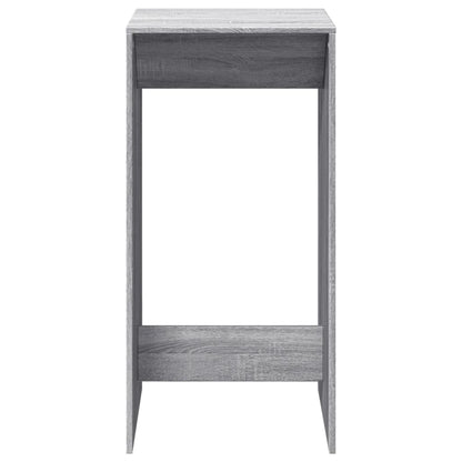 Grey Sonoma Bar Table, Engineered Wood, 51x50x103.5 cm