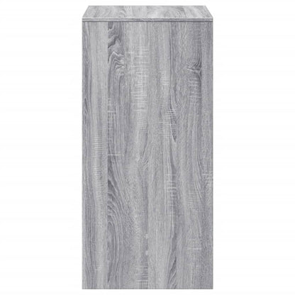 Grey Sonoma Bar Table, Engineered Wood, 51x50x103.5 cm