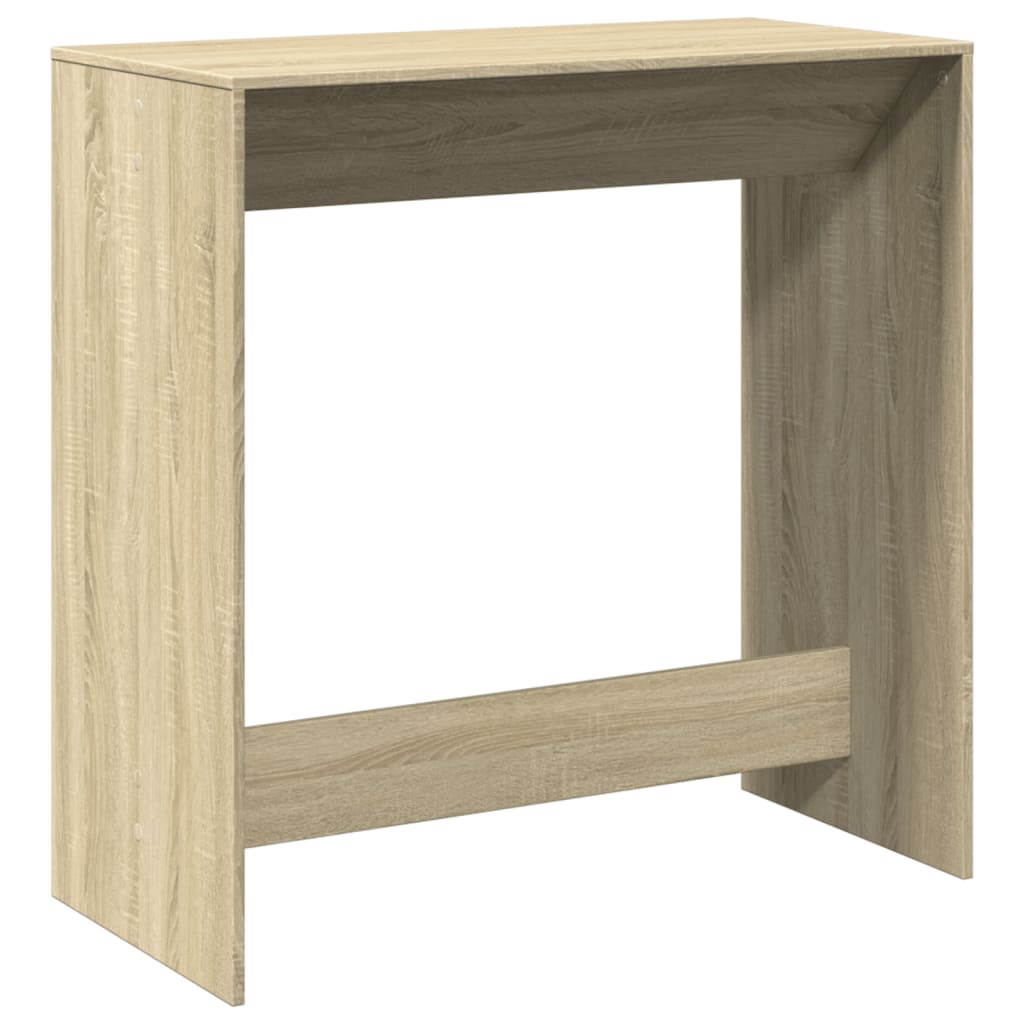 Sonoma Oak Bar Table 102x50x103.5 cm - Durable Engineered Wood