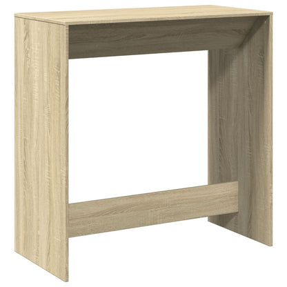 Sonoma Oak Bar Table 102x50x103.5 cm - Durable Engineered Wood
