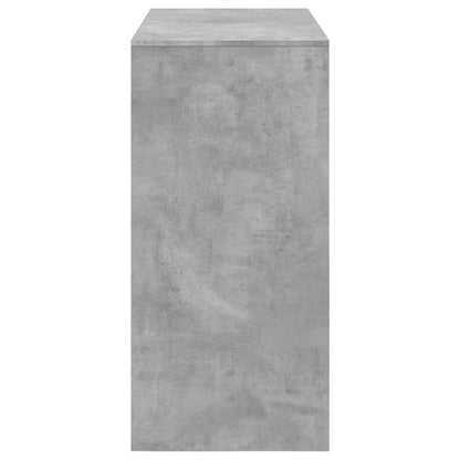 Concrete Grey Bar Table 102x50x103.5 cm - Engineered Wood Design