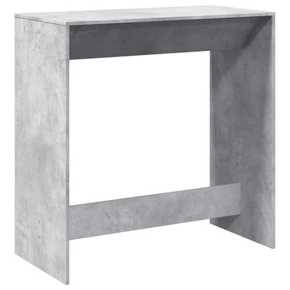 Concrete Grey Bar Table 102x50x103.5 cm - Engineered Wood Design