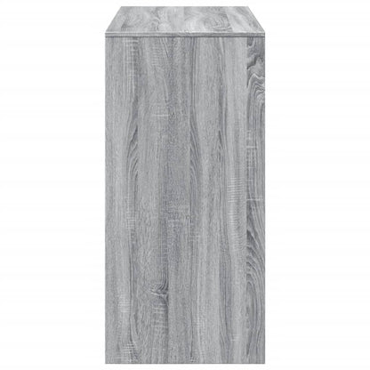 Grey Sonoma Bar Table 102x50x103.5 cm - Engineered Wood