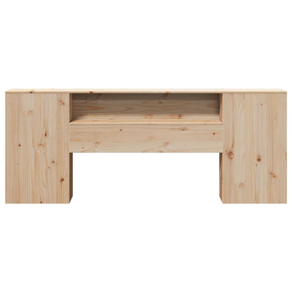 Solid Pine Headboard with Storage, 180 cm Durable Wood Design