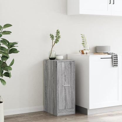 Grey Sonoma Apothecary Cabinet, 30x41x77.5 cm, Engineered Wood