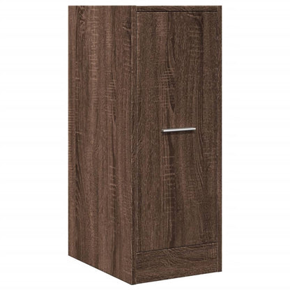 Brown Oak Apothecary Cabinet 30x41x77.5 cm - Engineered Wood