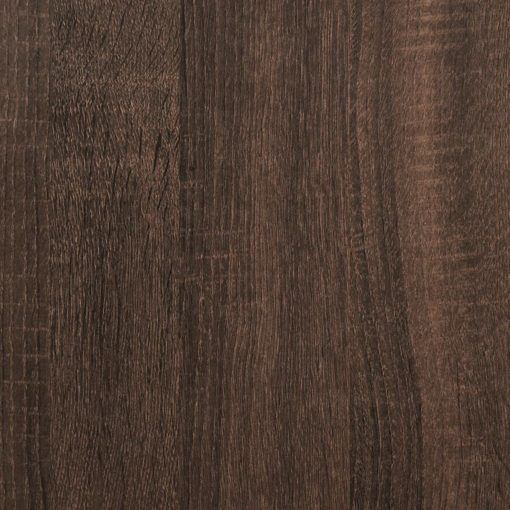 Brown Oak Apothecary Cabinet 30x41x77.5 cm - Engineered Wood