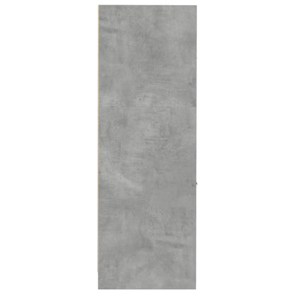 Concrete Grey Apothecary Cabinet, 30x41x118 cm, Engineered Wood