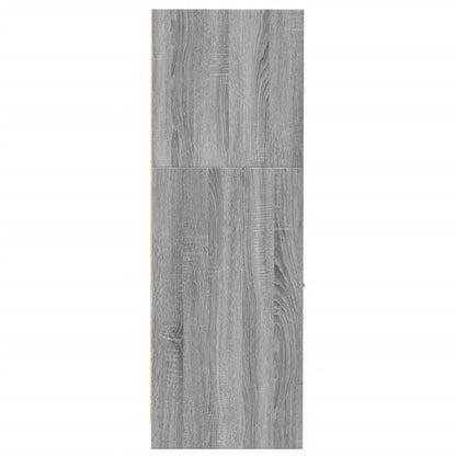 Grey Sonoma Apothecary Cabinet 30x41x118 cm - Engineered Wood
