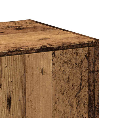 Vintage Apothecary Cabinet, 30x41x118 cm, Engineered Wood Finish