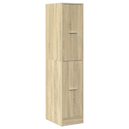 Sonoma Oak Apothecary Cabinet, 30x41x144.5 cm, Engineered Wood