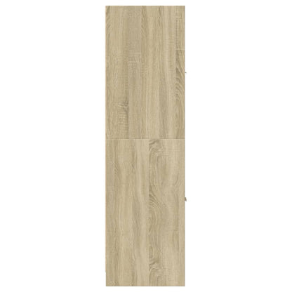 Sonoma Oak Apothecary Cabinet, 30x41x144.5 cm, Engineered Wood