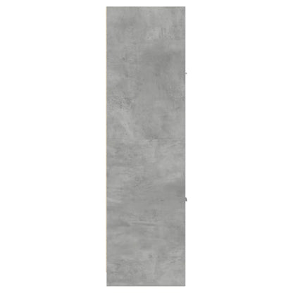 Concrete Grey Apothecary Cabinet, 30x41x144.5 cm, Engineered Wood