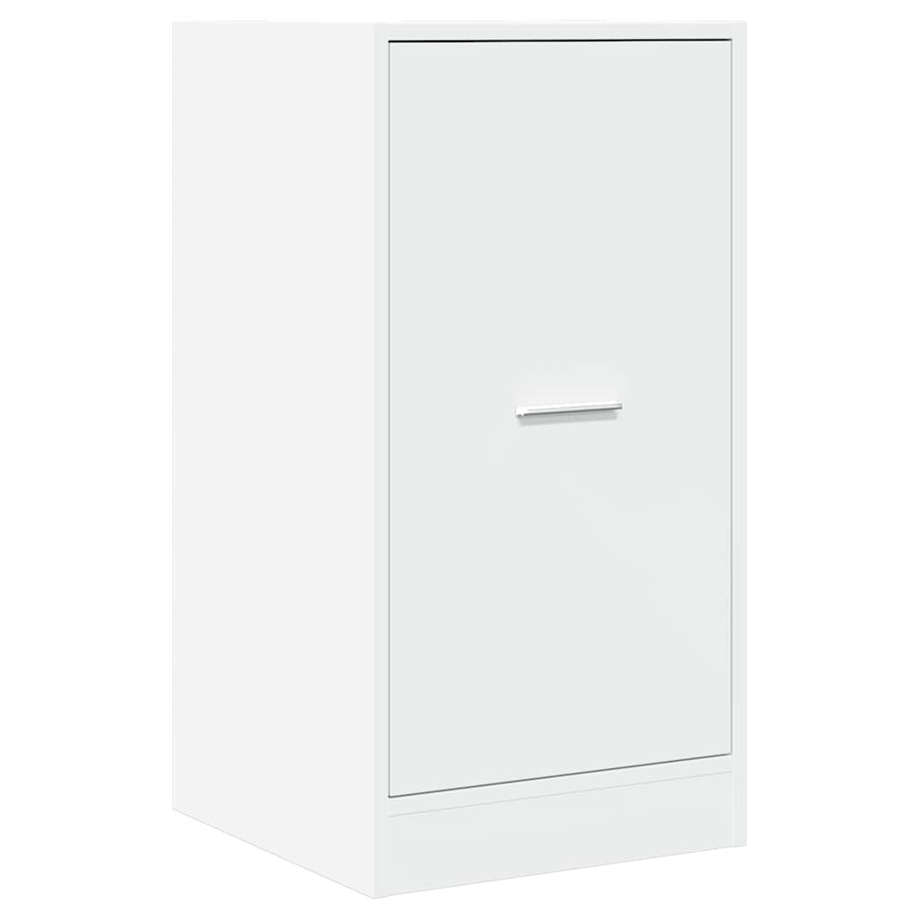 White Engineered Wood Apothecary Cabinet 40x41x77.5 cm